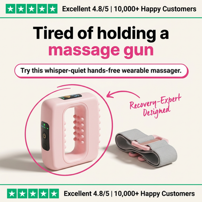 FlexRelief™ Hands-Free Muscle Recovery Massager