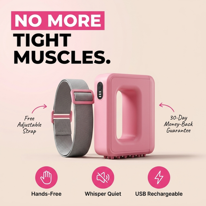 FlexRelief™ Hands-Free Muscle Recovery Massager
