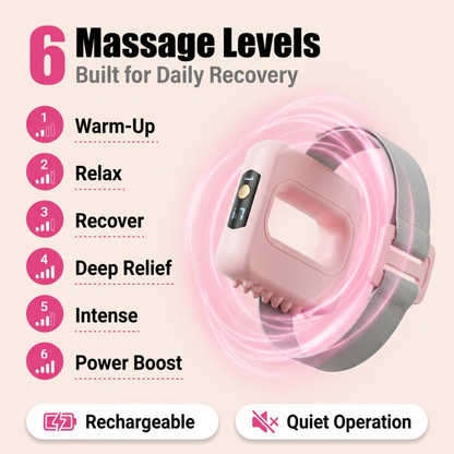 FlexRelief™ Hands-Free Muscle Recovery Massager
