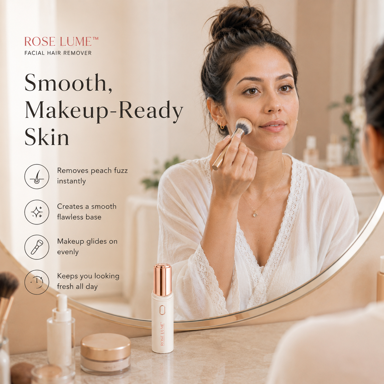 Rose Lume™ Facial Hair Remover